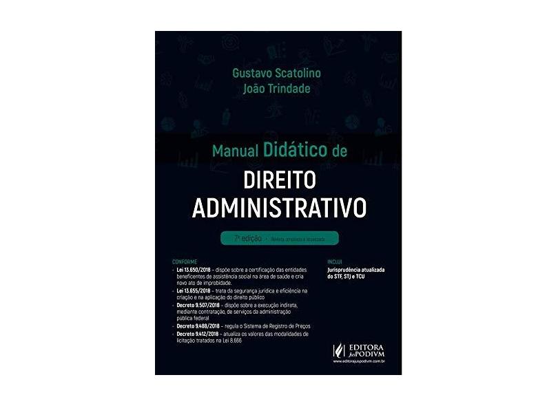 Manual Didático de Direito Administrativo - João Trindade - 9788544226254