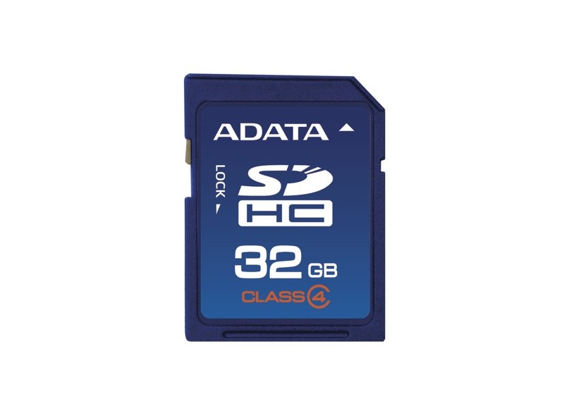 Cartão de Memória SDHC Adata 32 GB Classe 4