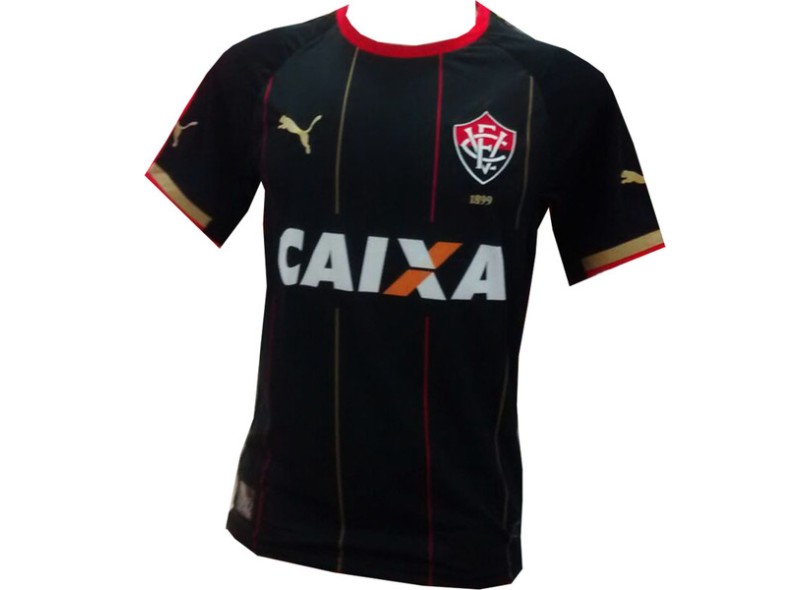 Camisa Jogo Vitória III 2014 com número Puma