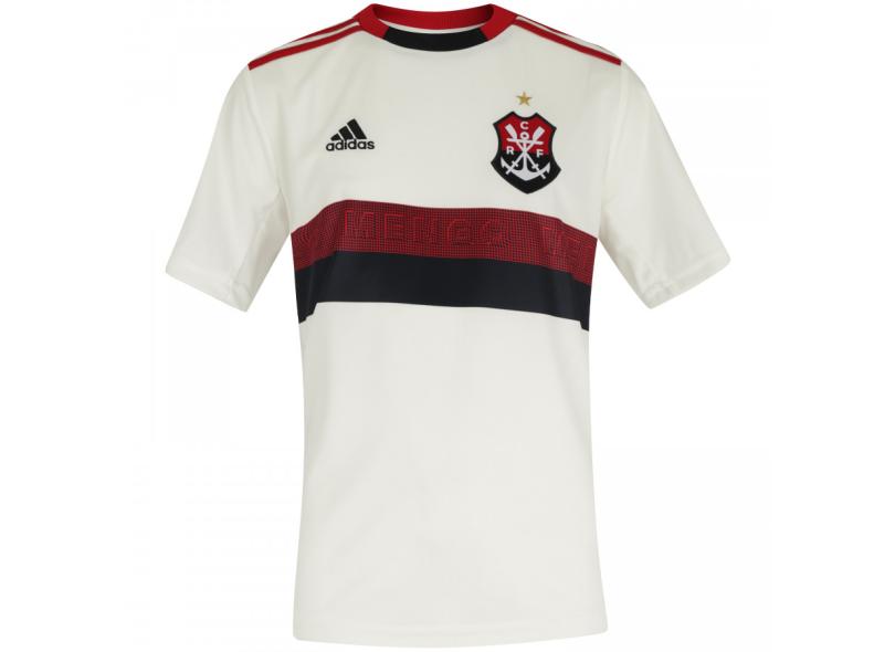 Camisa Torcedor Infantil Flamengo II 2019/20 Adidas