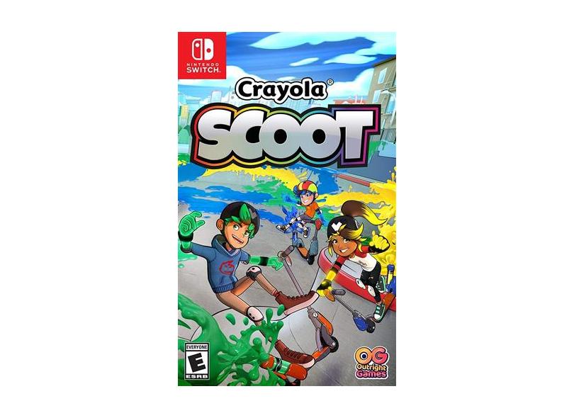 Jogo Jogo Crayola Scoot Outright Games Nintendo Switch