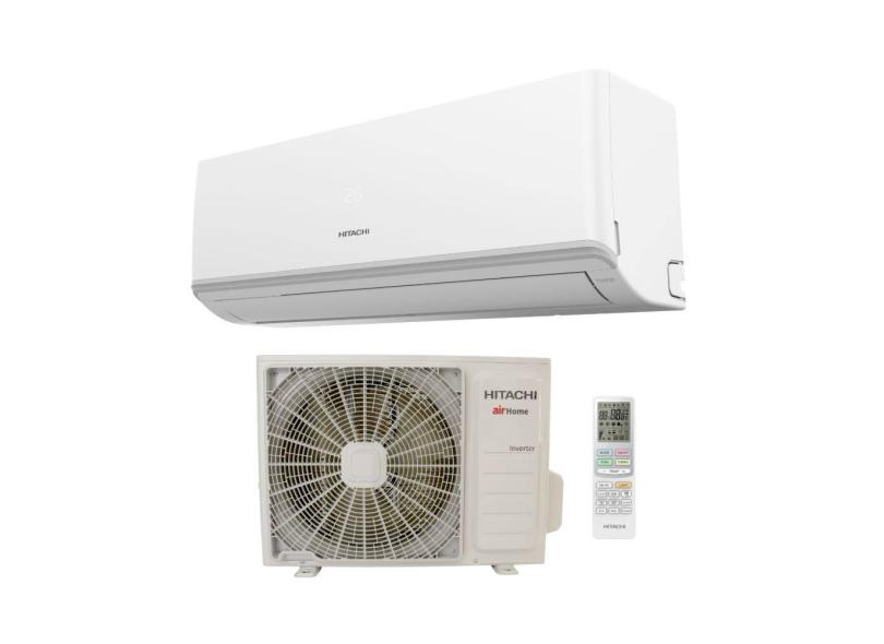 Ar Condicionado Split Hi Wall Inverter Hitachi 9000 Btus Quente e Frio Airhome 600 220v