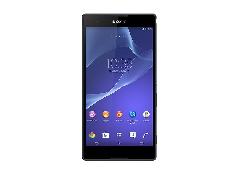 Smartphone Sony Xperia T2 Ultra Dual D5322 Câmera 13,0 MP 2 Chips 8GB Android 4.3 (Jelly Bean) Wi-Fi 3G