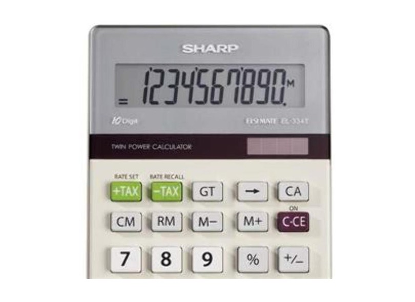 Calculadora De Mesa Sharp Elsimate EL334TB