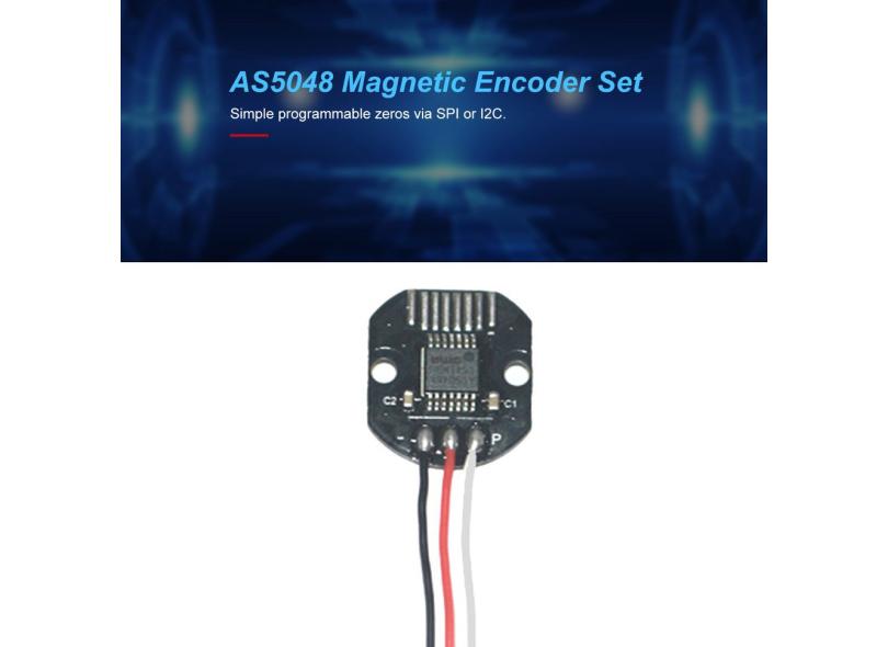 AS5048 magnéticos Sets Encoder pwm e spi Interface de Precisão 14 Bit ...