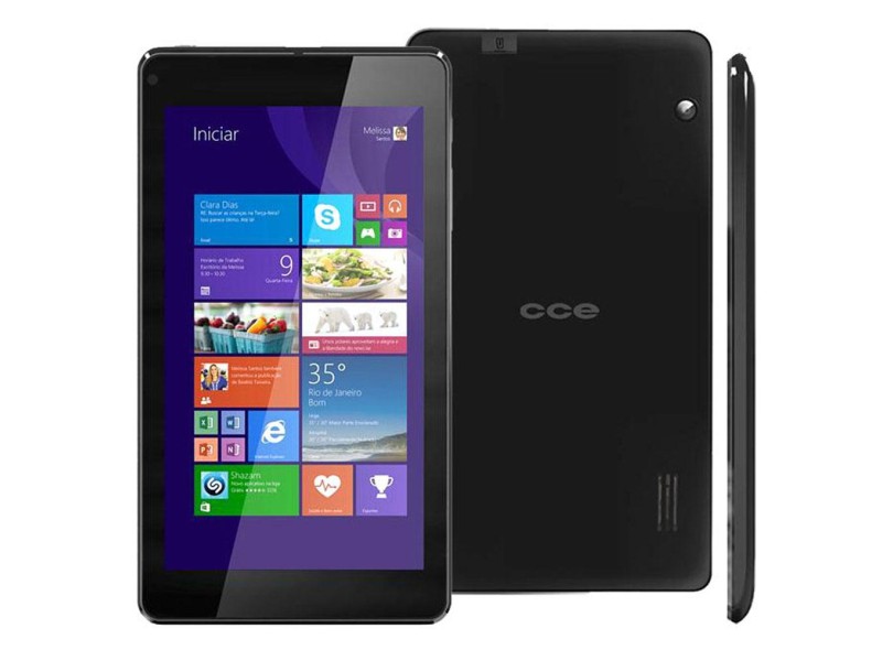 Tablet CCE 16.0 GB LCD 7 " Windows 8.1 TF74W
