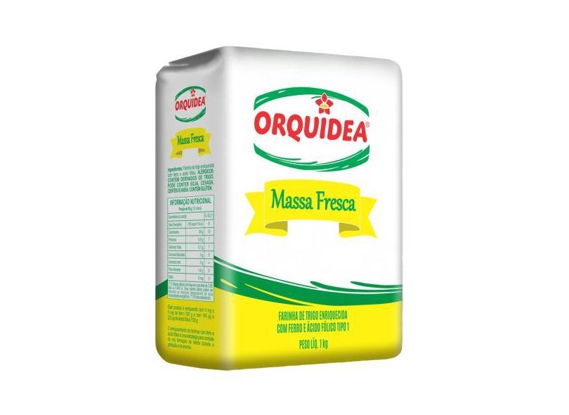 Farinha De Trigo Massa Fresca Orquídea 1Kg