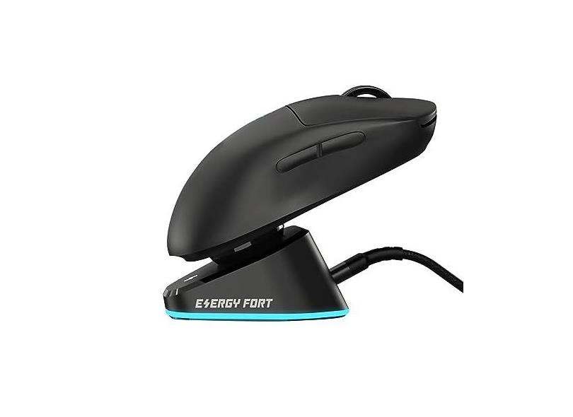 NATEFEMIN Base de carregamento para Logitech G Pro X para Razer DeathAdder V2 Pro, acessório de mouse, interface USB tipo C
