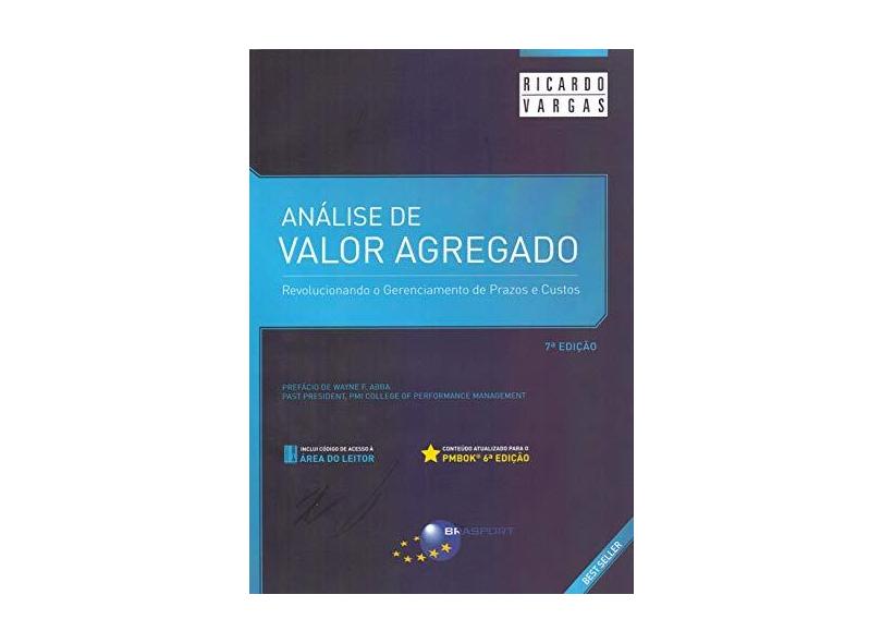 Análise de Valor Agregado - Ricardo Vargas - 9788574528854