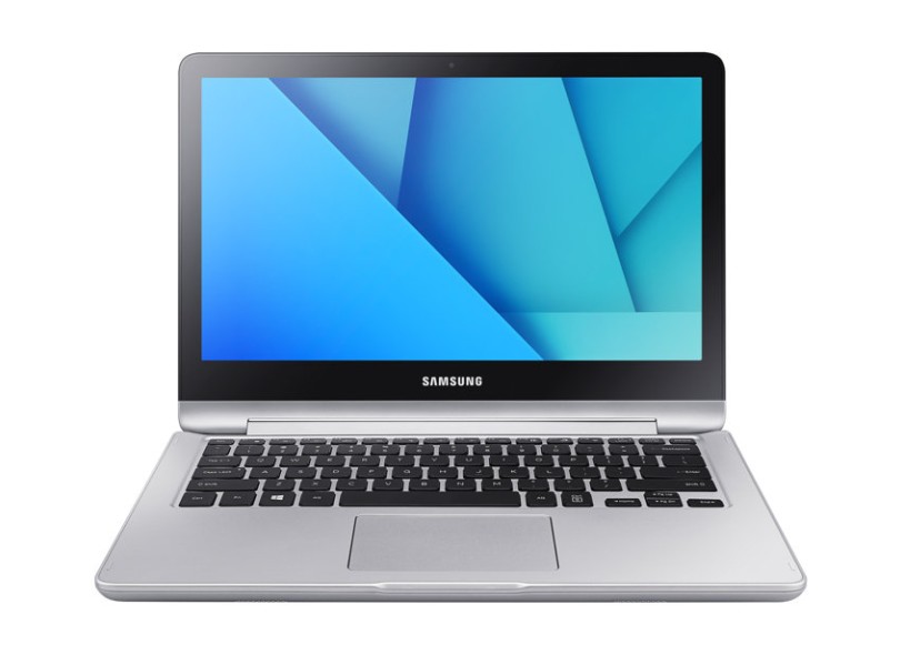 Notebook Conversível Samsung Style Intel Core i3 7100U 4GB de RAM HD 500 GB 13,3" Touchscreen Windows 10 Home NP740U3M-KD1BR