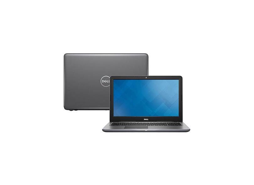 Notebook Dell Inspiron 5000 Intel Core i5 7200U 7ª Geração 16 GB de RAM 256.0 GB 15.6 " Radeon R7 M445 Windows 10 i15-5567-N30