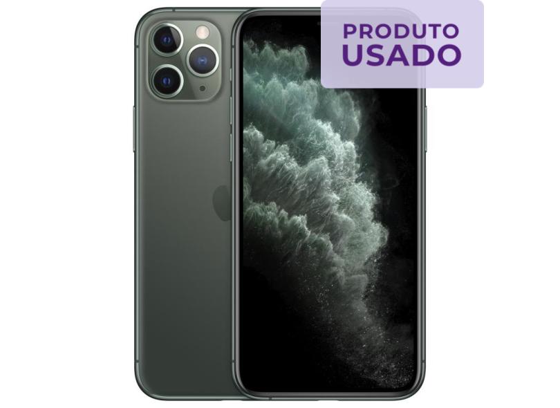 Smartphone Apple iPhone 11 Pro Max Usado 64GB Câmera Tripla iOS 13