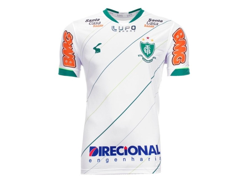 Camisa Jogo América Mineiro II 2013 sem Número Lupo