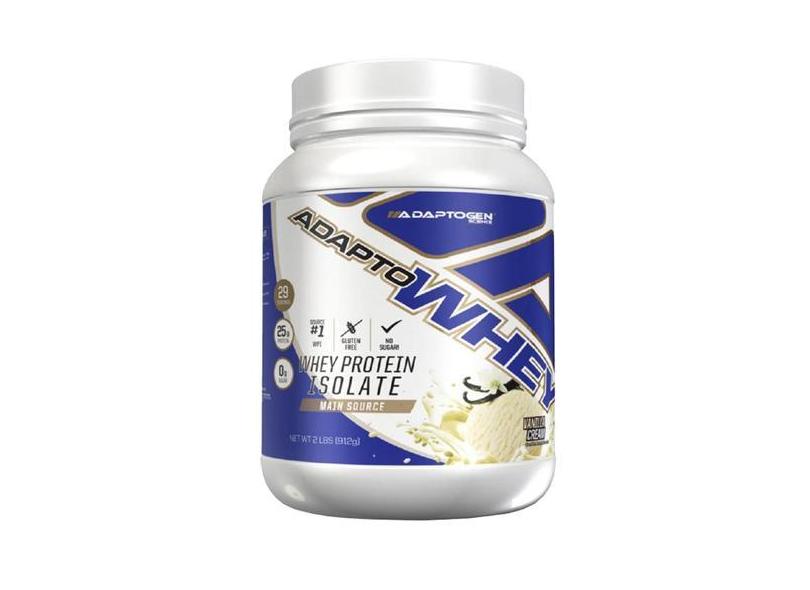 Adapto Whey Protein Vanilla Cream 912G Adaptogen Science em Promoção é ...