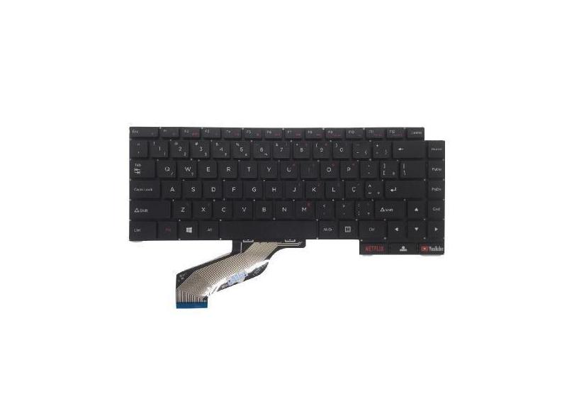 Teclado Para Notebook Positivo Motion Plus Q464b Q232b Br - Fti