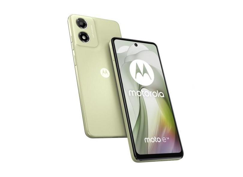 Motorola moto e14,  Core 1.6 GHz, 64 GB + 4gb  GB RAM Boost, Green com