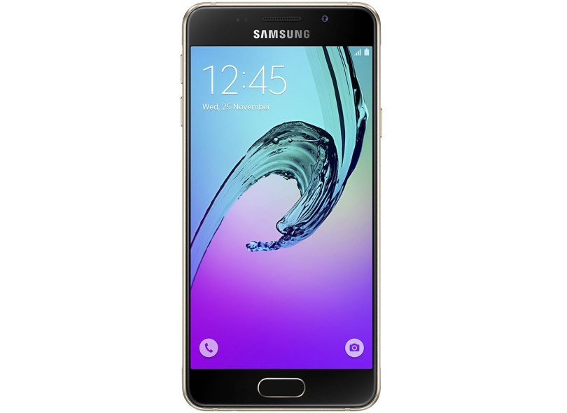 Smartphone Samsung Galaxy A3 2016 A310 2 Chips 16GB Windows Mobile 6.0 3G 4G Wi-Fi