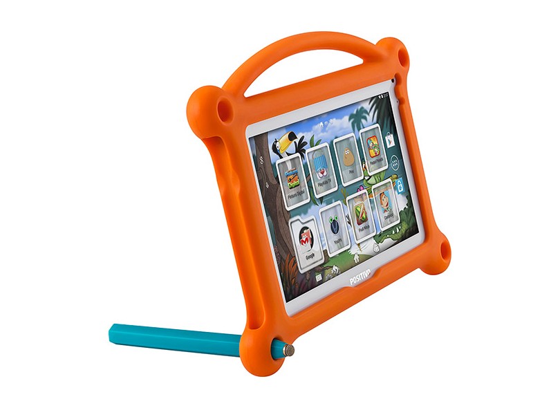 Tablet Positivo 4.0 GB LCD 7 " Android 4.4 (Kit Kat) T705 Kids