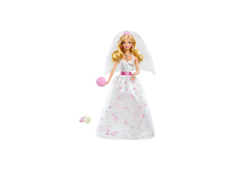 Barbie Roupas e Acessórios Conjunto Noiva - Mattel
