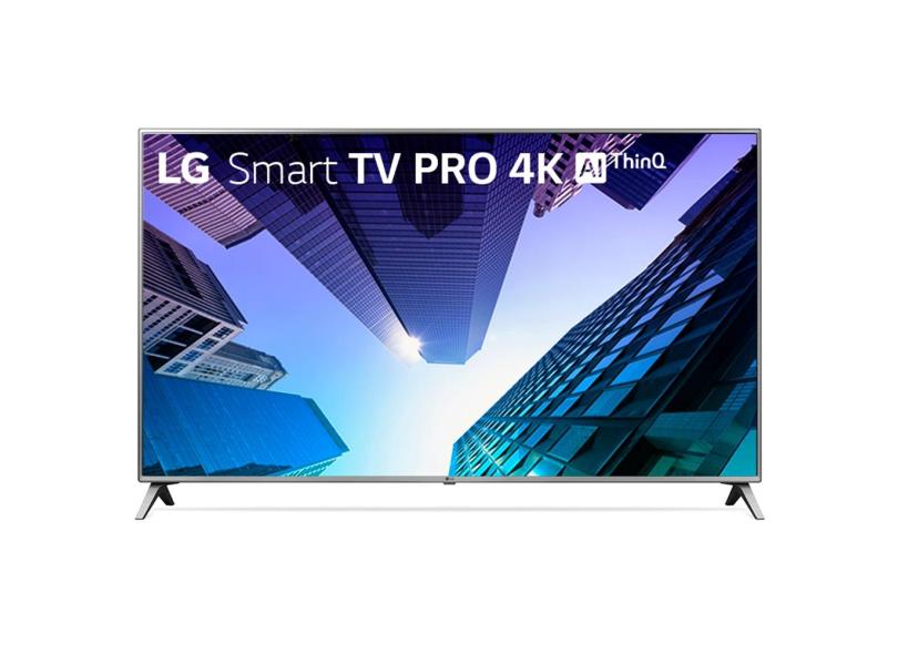 Smart TV TV LED 75 " LG ThinQ AI 4K Netflix 75UK651C 4 HDMI