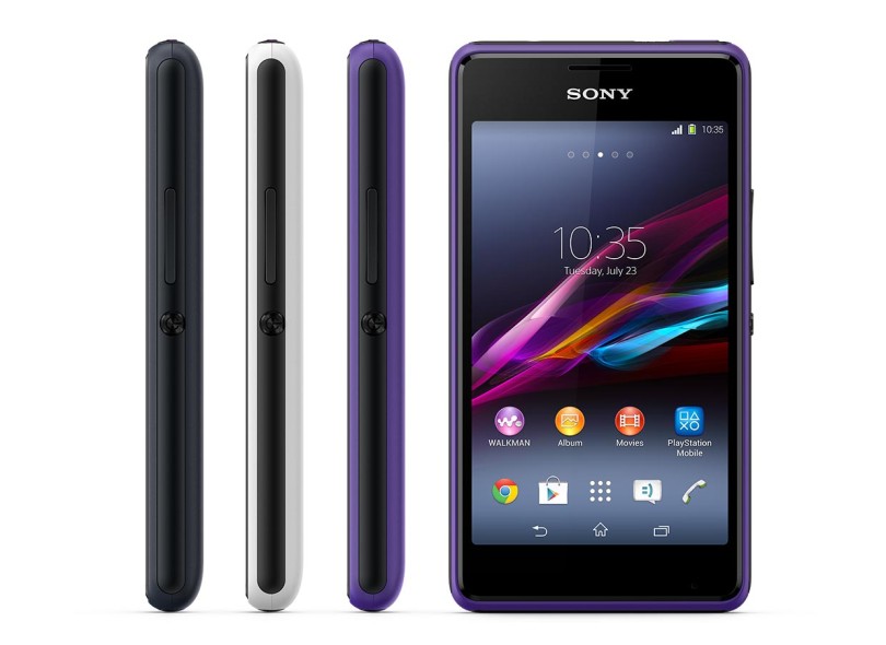 Smartphone Sony Xperia E1 2 Chips 4 GB Android 4.3 (Jelly Bean) Wi-Fi