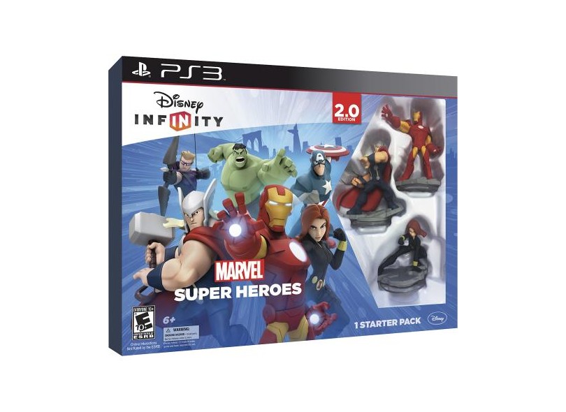 Jogo Disney infinity 2.0 Marvel Super Heroes PlayStation 3 Disney