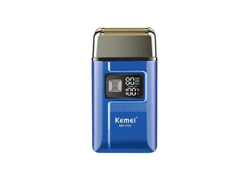 Máquina De Barbear Shaver Kemei Km-1112 Profissional Recarregável Usb