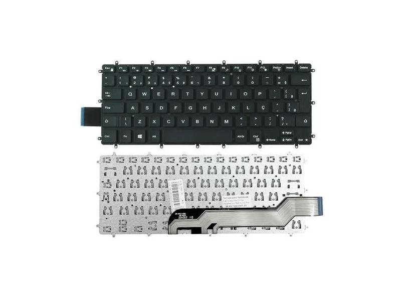 Teclado Para Dell Inspiron I14 Série 5000 I14-7472 5481  5468 Br Com Ç