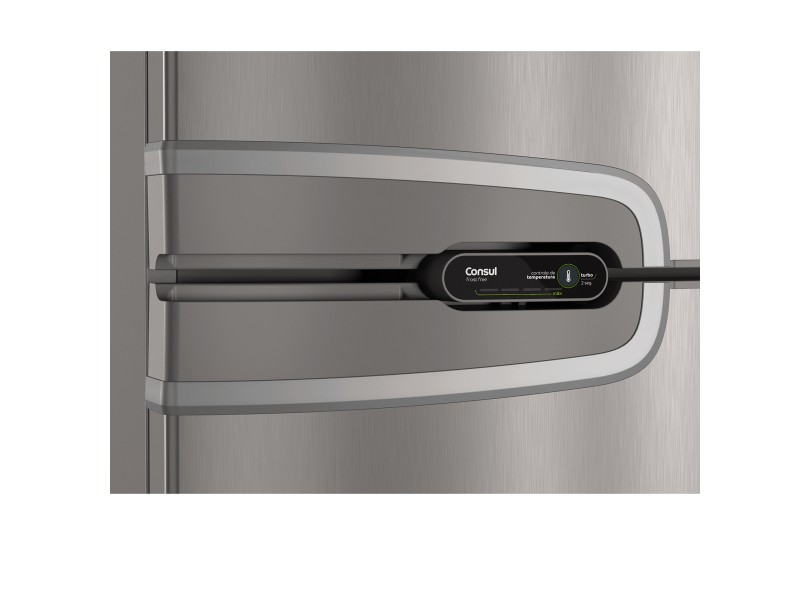 Geladeira Consul Frost Free Duplex 340 l Inox CRM38HK