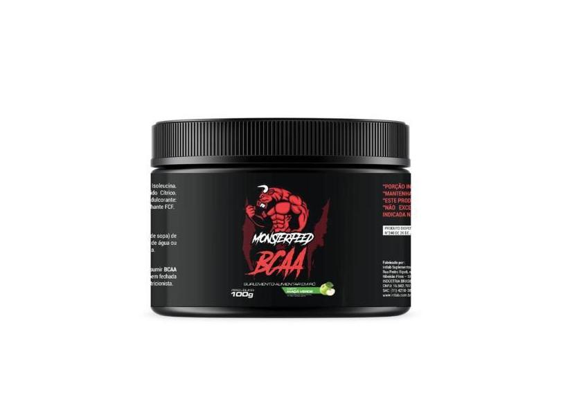 Bcaa Em Pó (100G) - Maçã Verde - Monsterfeed