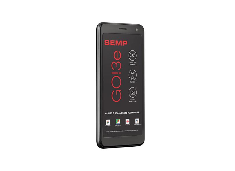 Smartphone Semp Toshiba Semp GO3e 8GB 8.0 MP Android 8.1 (Oreo) 3G Wi-Fi