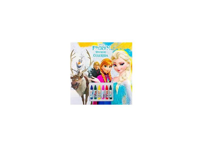 Disney. Diversão Colorida. Frozen - Vários Autores - 9788536819556