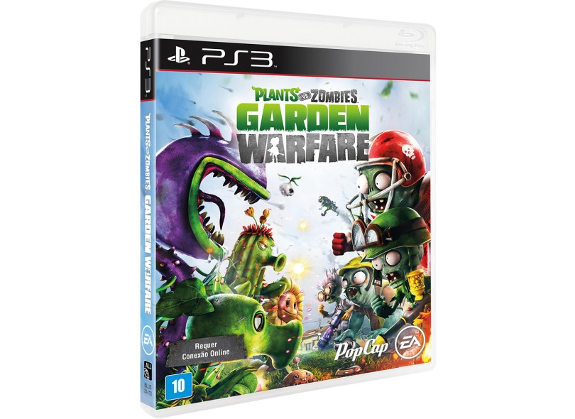 Jogo Plants VS Zombies: Garden Warfare PlayStation 3 Popcap