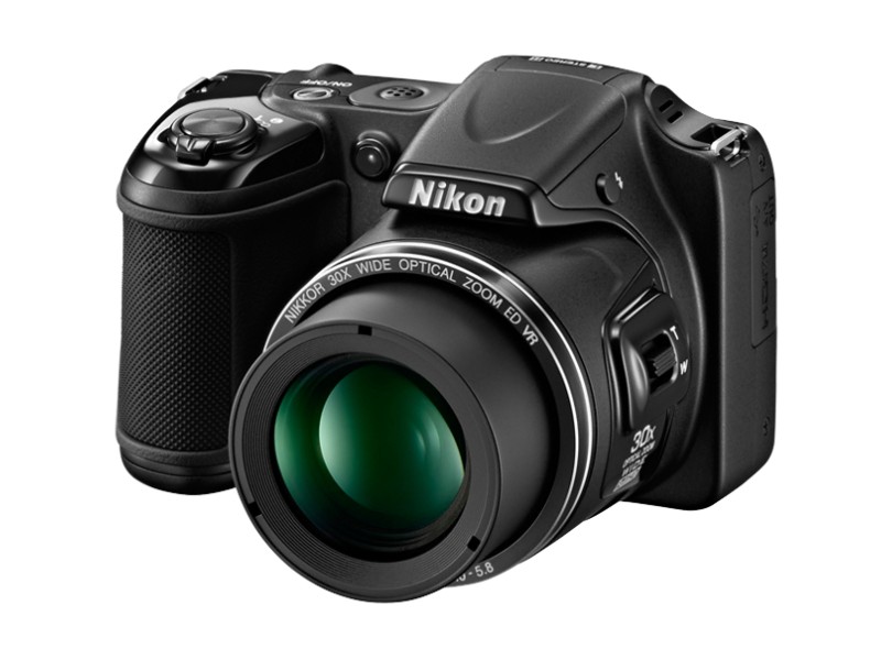 Câmera Digital Nikon Coolpix 16,1 mpx Full HD L820