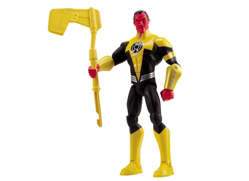 Boneco Sinestro Corps Lanterna Verde Total Heroes - Mattel