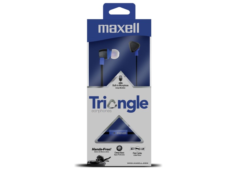 Fone de Ouvido com Microfone Maxell Triangle