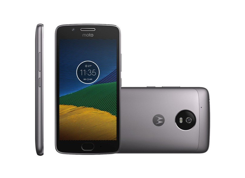 Smartphone Motorola Moto G G5 32GB 13,0 MP 2 Chips Android 7.0 (Nougat) 3G 4G Wi-Fi