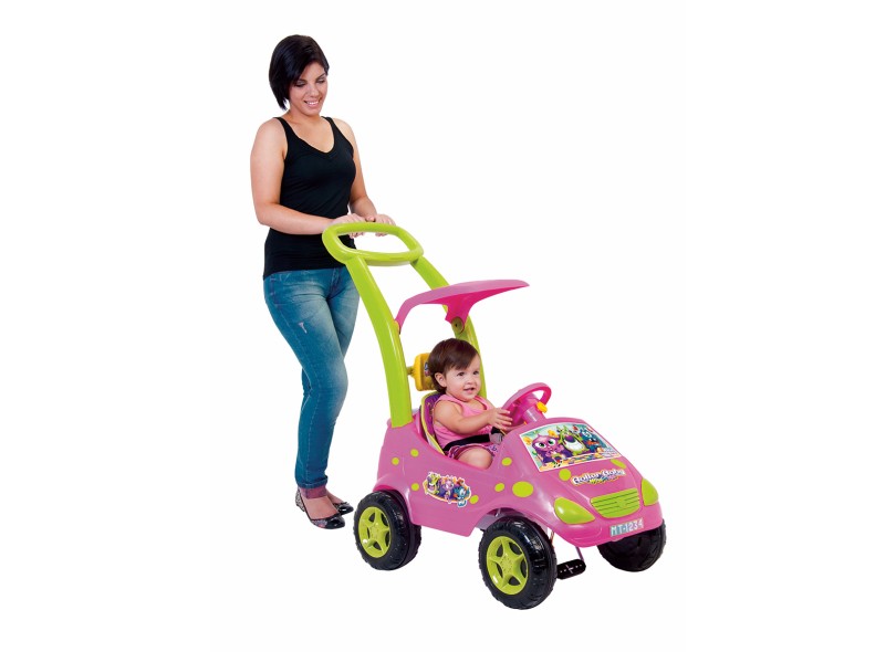 throw fax to justify Carrinho com Pedal Magic Toys Roller Baby Monsters 1039 com o Melhor Preço  é no Zoom
