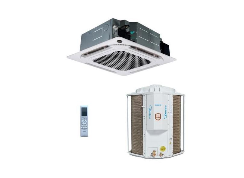 Ar-Condicionado Split Cassete Inverter 4 Vias Midea Connect 58.000 BTU