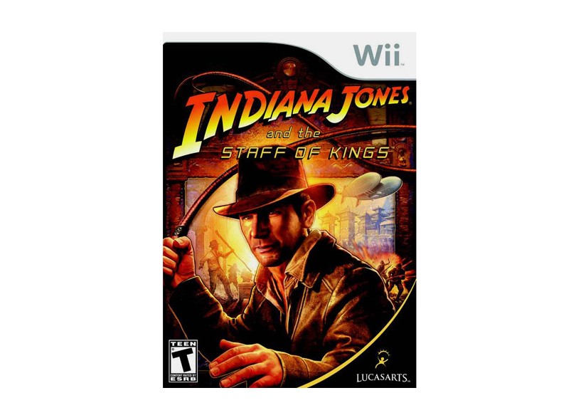 Jogo Indiana Jones and the Staff of Kings LucasArts Wii