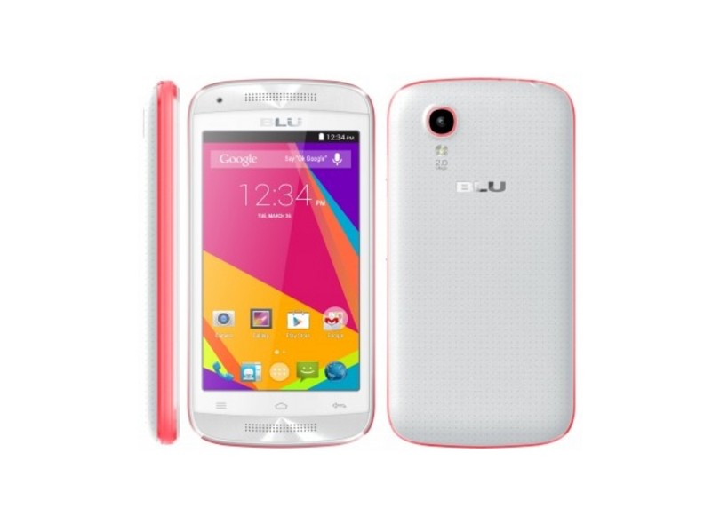 Smartphone Blu Dash Music Jr. D390 2,0 MP 2 Chips Android 4.2 (Jelly Bean Plus) Wi-Fi