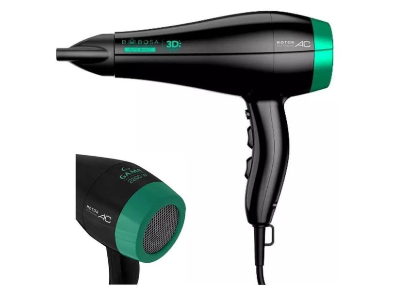 Secador De Cabelo 3D 2200W Design Moderno Profissional