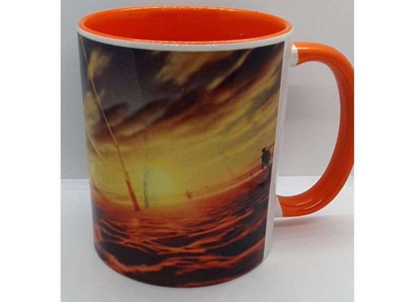 Caneca Beatch Tenis Em Porcelana 325 Ml
