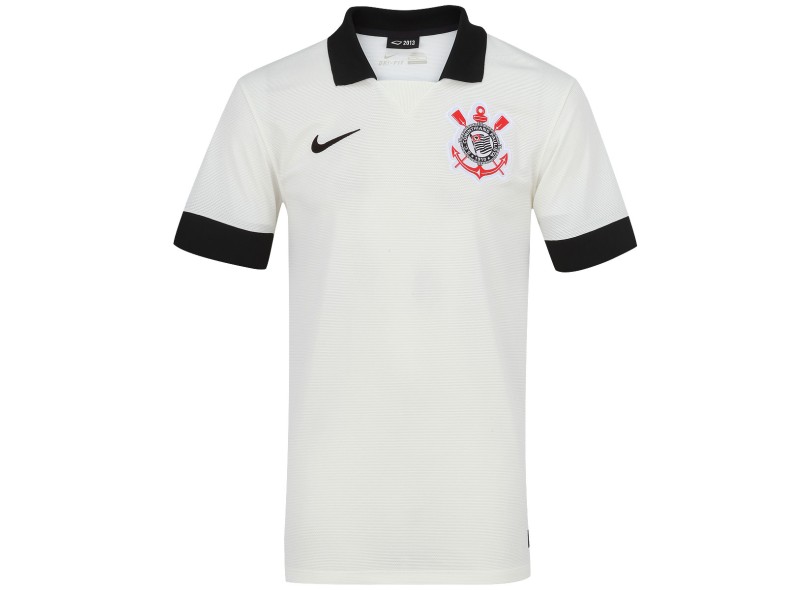 Camisa Jogo Corinthians I 2013 com Número Nike