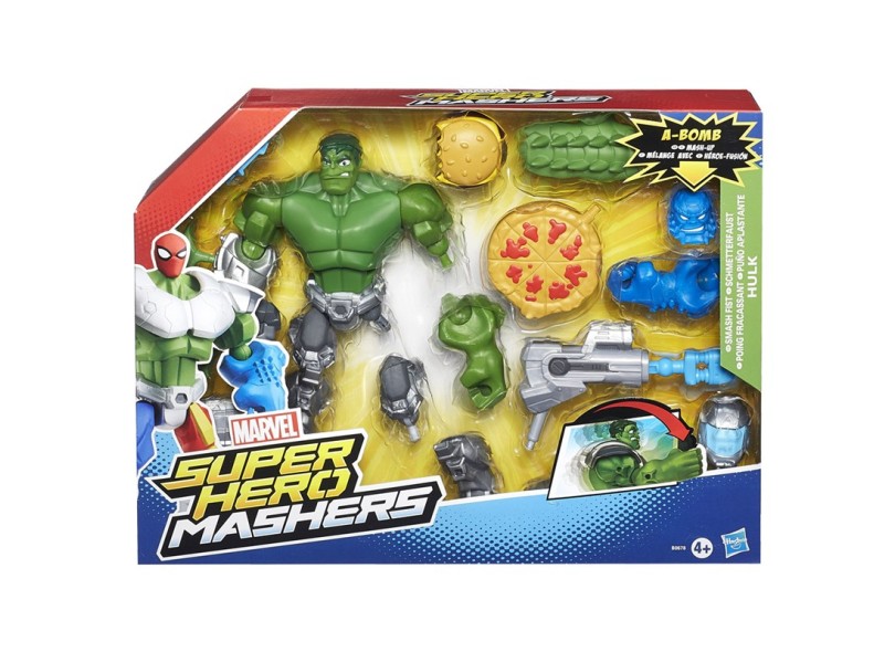 Boneco Hulk Super Hero Mashers B0677 - Hasbro