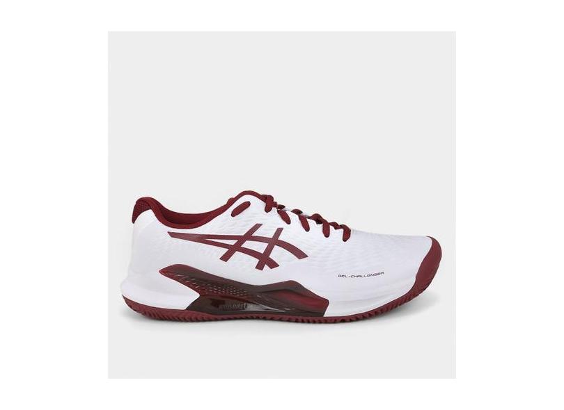 tênis asics gel challenger 13 clay saibro masculino azul branco