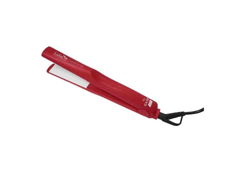 Prancha De Cabelo Gama Lichia Ceramic Íon Bivolt