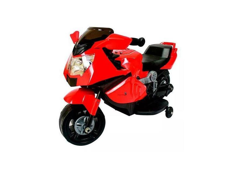 Mini Moto Elétrica Infantil Vermelha 6V Importway Bw044vm