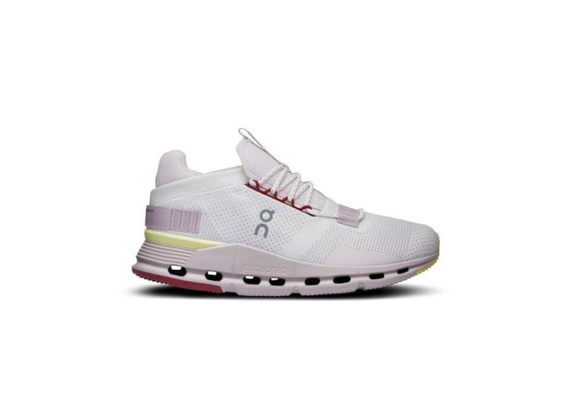 On Tênis feminino Cloudnova, Branco não tingido | Fade, 37