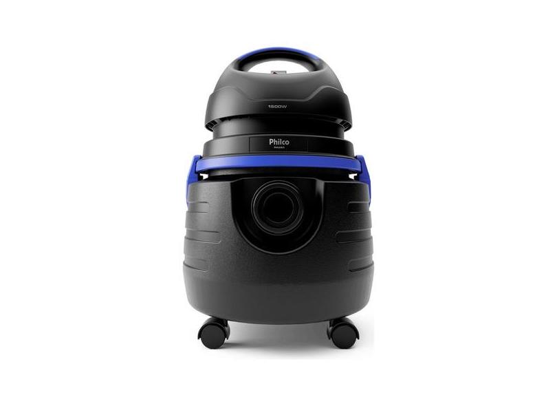 Aspirador De Água E Pó Philco 20l Preto E Azul Pas80 127v PAS80